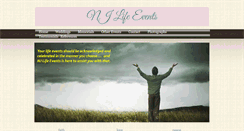 Desktop Screenshot of njlifeevents.com